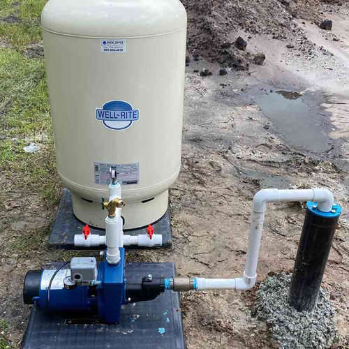 نصب-پمپ-آب-روی-چاه