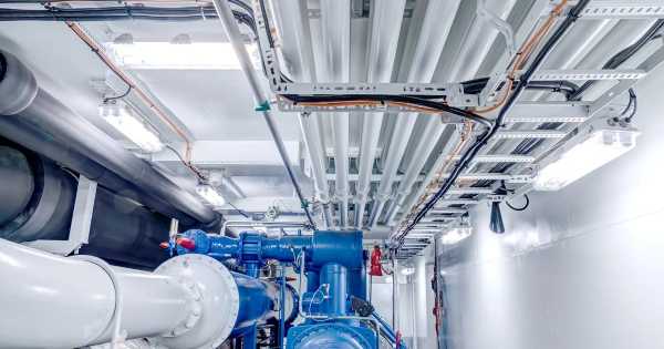 لوله کشی موتورخانه